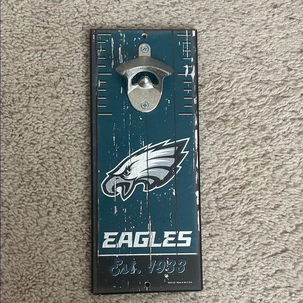 Eagles Wall-Mounted Bottle Opener